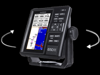 Garmin GPSMAP 585 with Bluchart Map India